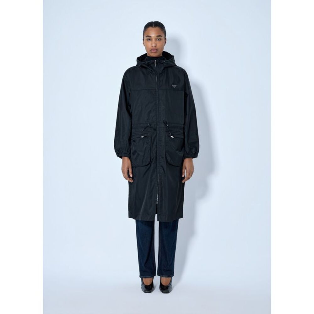 Prada Women Re-Nylon Drawstring Coat
